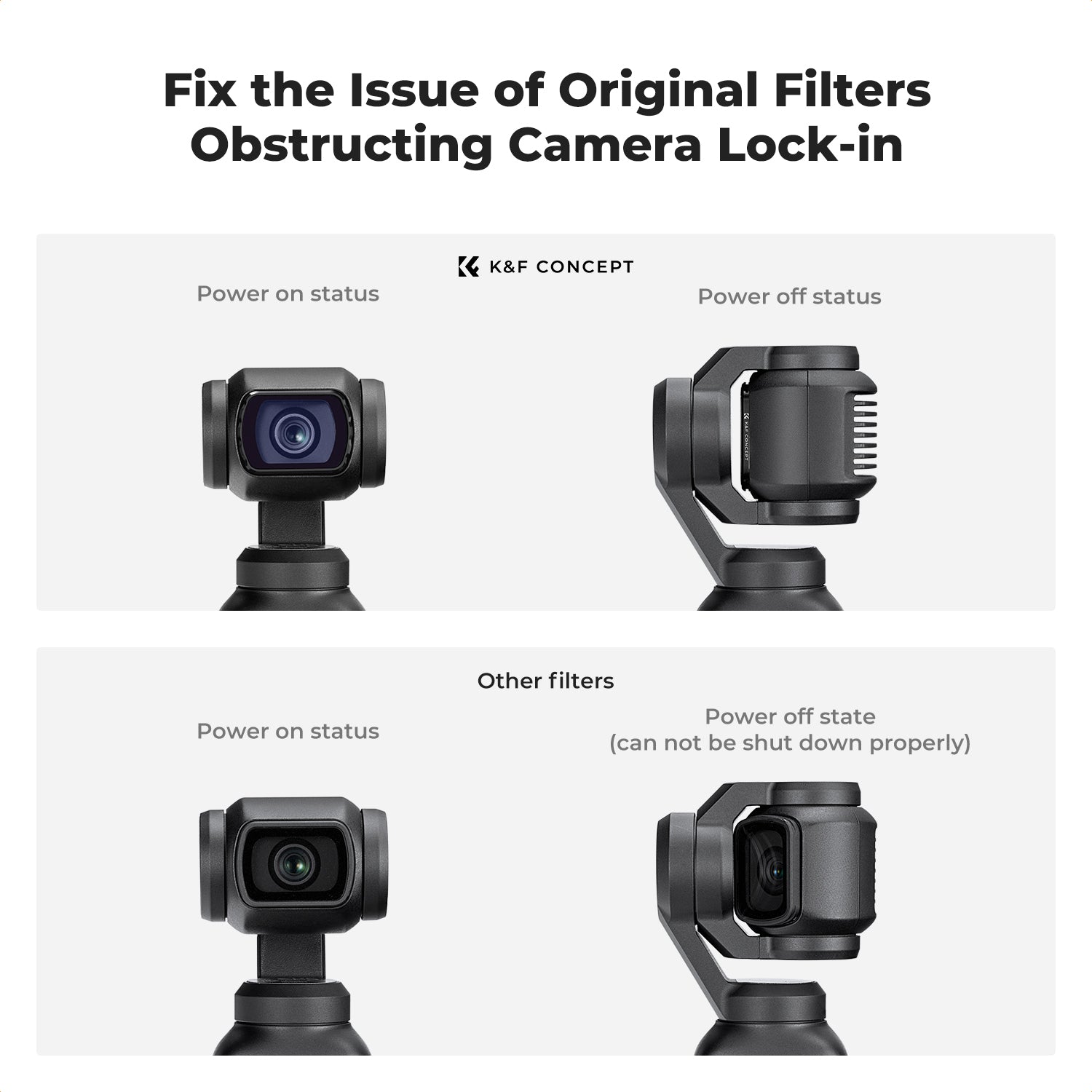 K&F DJI Osmo Pocket 3 Magnetic Clear-Natural Night Filter - Light Pollution Reduction Filter for Night City Sky / Star Shots, Optical Glass / HD / Multi-Coated Filters K&F DJI Osmo Pocket 3 Magnetic Clear-Natural Night Filter - Light Pollution Reduction Filter for Night City Sky / Star Shots, Optical Glass / HD / Multi-Coated Filters